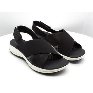 Clarks Women's Cloudsteppers Mira Sand Sandals Women's Shoes